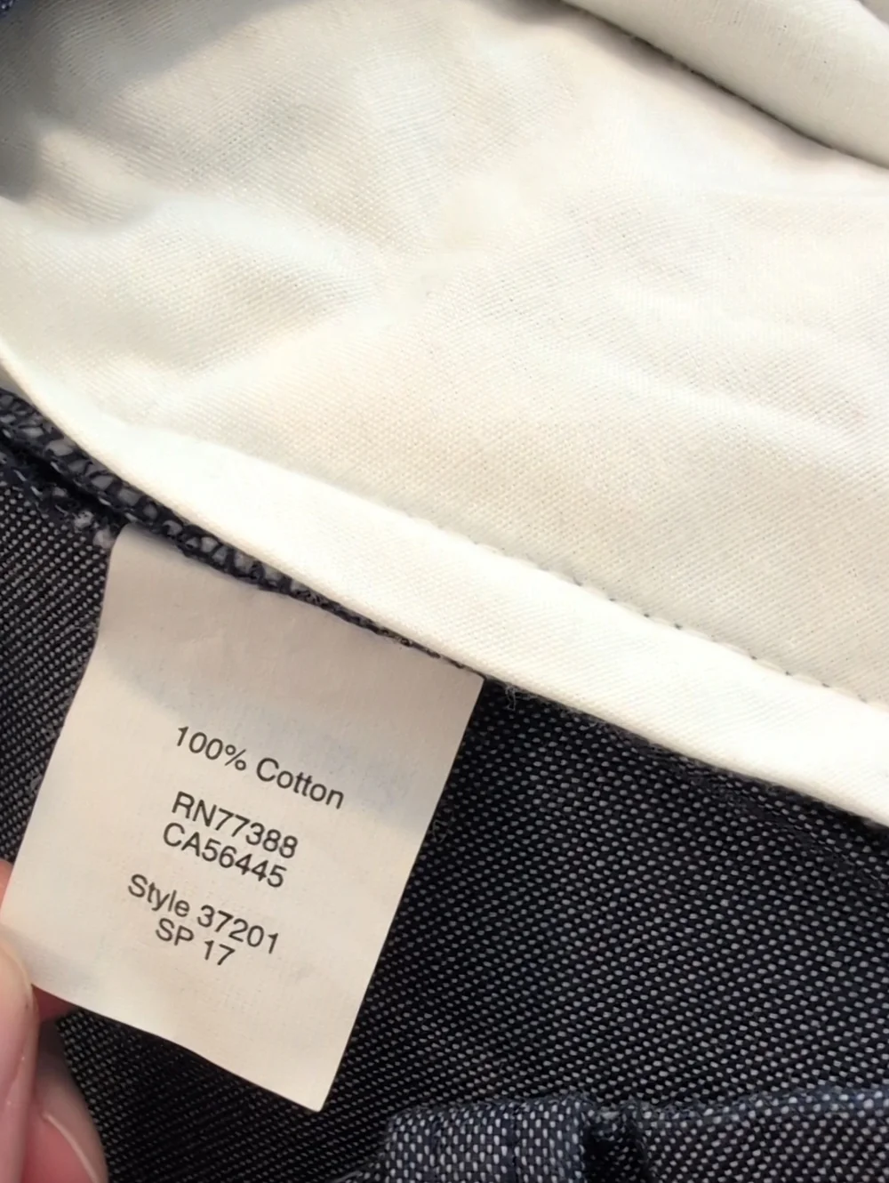 J. Crew tailored design
